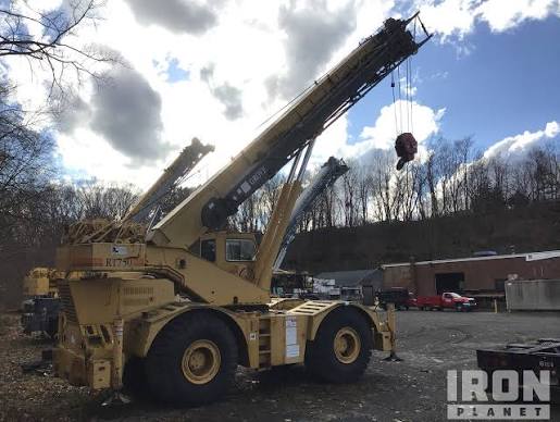 Grove RT750 Rough Terrain Crane