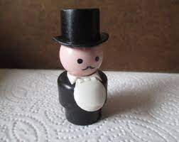 Vintage 1970 S Fisher Price Little People Mayor Vintage Fisher Price Fisher Price Little People