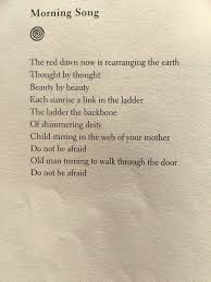 Morning Song Morning Songs Poem A Day Words