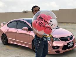 Dan sy minta suami untuk lepas kan sy. Untungnya Wanita Ini Sedang Sarat Mengandung Dapat Pulak Hadiah Kereta Warna Pink Sempena Hari Jadinya Hijabista
