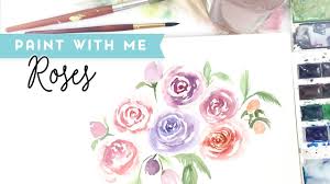 Udemy.com has been visited by 100k+ users in the past month How To Paint Easy Watercolor Rose Tutorial Youtube
