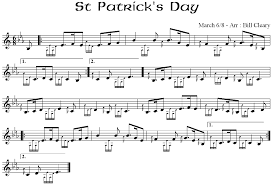 In the uk, christmas day became a bank holiday in 1834. St Patrick S Day Free Sheet Music