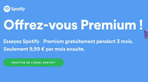 Wer spotify family mit seinen freunden nutzt, verstößt damit gegen die nutzungsbedigungen. Spotify Offre Trois Mois Gratuits A Sa Version Premium