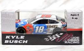 2018 kyle busch 1/64th m&m's car. 1 64 Nascar Cup Series 2017 Toyota Camry M M S Brand Red White Blue 18 Kyle Busch Diecast Car Hobbysearch Diecast Car Store