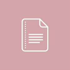 Music icon aesthetic pastel pink | aesthetic name. Google Docs App Cover App Covers App Icon App