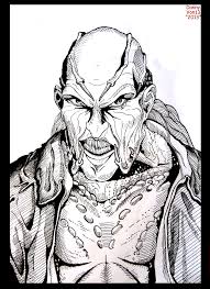 The Creeper Creepers Jeepers Creepers Humanoid Sketch