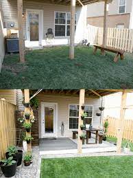 Small Backyard Design Ideas In My Tiny Backyard And Garden Backyard Renovations Backyard Remodel Small Backyard Design