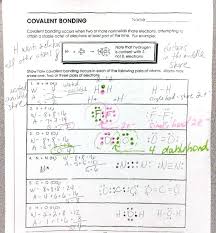 Attraction of atoms for electrons they share. 33 Ionic Bonding Worksheet Answer Key Worksheet Resource Plans