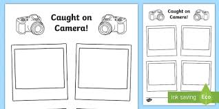Here's what you'll learn in this photoshop tutorial: Caught On Camera Polaroid Template Teacher Made