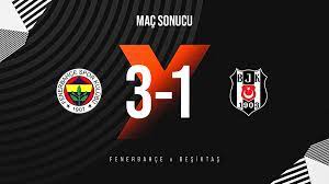 Spor toto süper lig'in 23. Besiktas Jk On Twitter Fenerbahce 3 Besiktas 1 Mac Sonucu