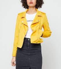 Maybe you would like to learn more about one of these? Blouson En Simili Cuir Velours Effet Daim Jaune Pour Femme Etam Mode Tendance 2021