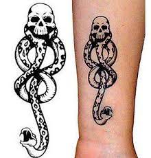 Harry Potter Tattoo Deathly Hallows Google Search Dark Mark Tattoos Mark Tattoo Neck Tattoo