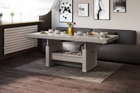 Als spezialist für schubladensysteme und führungssysteme halten wir für sie ein breites sortiment an triomax. Design Couchtisch Tisch Aversa H 111 Cappuccino Hochglanz Schublade Hohenverstellbar Ausziehbar Esstisch Design Impex