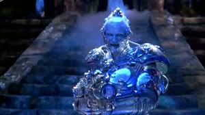 Freeze makes it perfectly clear he is not going to pay for his crimes… mr. Dr Freeze Arnold Shefalitayal