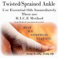 Essential Oil Massage Blend For Twisted Or Sprained Ankles Essential Oils For Massage Sprained Ankle Essential Oil Remedy
