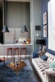 Cozy Tailored Contemporary Living Room And Kitchen House Interior Interior Interior Design