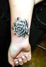 Beautiful Tattoo Of A Rose On The Wrist Rose Tattoos On Wrist White Rose Tattoos Black Rose Tattoos