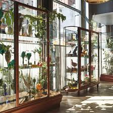 roman and williams installs cabinet of curiosities inside