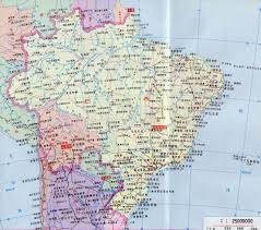 Click the map and drag to move the map around. Large Detailed Map Of Brazil With Roads And Cities In Chinese Brazil South America Mapsland Maps Of The World