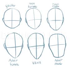 For a similar tutorial on drawing a female anime face. How To Draw Manga Heads Step By Step Drawing Guide By Puzzlepieces Dragoart Com