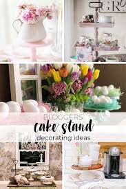 Decorating Cake Stands 4 Ways That Don T Involve Cake Cake Stand Decor Glass Cake Stand Cake Stand Centerpiece