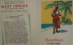 Portrait of the Black Latin-woman from the West Indies (Pan American...