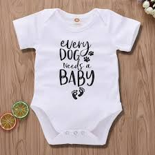 Every Dog Needs A Baby Print Romper In 2020 Baby Prints Printed Rompers Floral Print Hoodie