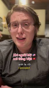 American guy speaking Vietnamese. Khi người Mỹ nói Tiếng Việt 🇻🇳… .  #tiengviet #vietnamese #couple #imdatingfood #jessicaanhdao White boyfriend  speaks Vietnamese