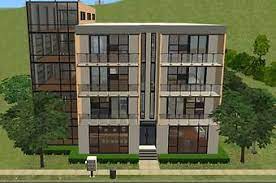 Valencia Apartments- Modern Housing For Your Sims! | Sims House, Sims 2  House, Sims Building