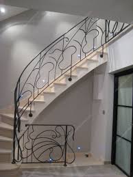 Rampes D Escalier En Fer Forge Style Art Nouveau Modele Liane Arabesque Escalier En Fer Forge Escalier Fer Rampe Escalier