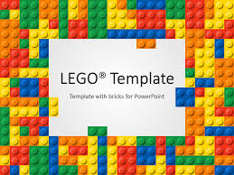 Playful design with editable lego bricks used coming in 5 basic. Lego Powerpoint Template