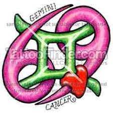 Gemini And Cancer Gemini Tattoo Cancer Tattoos