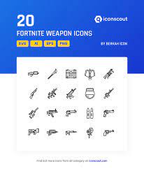 Download Fortnite Weapon Icon Pack Available In Svg Png Eps Ai Icon Fonts Icon Pack Fortnite Icon