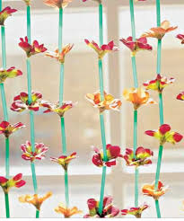 Cara membuat bunga mawar dari sedotan. 7 Ide Tirai Pintu Rumah Ramah Lingkungan Dari Barang Bekas