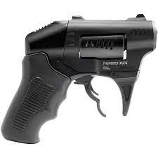What is a tec 22 gun? Standard Manufacturing S333 Thunderstruck 22 Wmr Double Barrel Da Revolver 1 25 Barrel 8 Rounds Aluminum Frame Black Finish Cheaper Than Dirt
