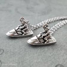 Jet Ski Necklace Set Of 2 Jetski Necklaces Couples Jewelry Etsy Best Friend Necklaces Friend Necklaces Couple Jewelry