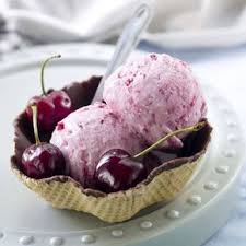 Glace A La Cerise Recette Recette Glace Gateaux Et Desserts Recette Dessert