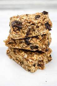 No Bake Peanut Butter Banana Oat Bars Slender Kitchen Recipe Oat Bars Baking Cherry Jelly Recipes
