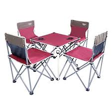 Vimele Outdoor Folding Table And Chair Set Dining Table Picnic Barbecue Camping Folding Table Outdoor Folding Table Camping Furniture Outdoor Tables And Chairs