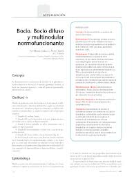 Las causas de bocio endémico consisten en que la glándula tiroides en el fondo de desarrollo de un creciente déficit de yodo pasa a través de varias hablando acerca de las causas que provocan el desarrollo de bocio endémico, se debe considerar con más. Pdf Bocio Bocio Difuso Y Multinodular Normofuncionante Cristina Alvarez Escola Academia Edu