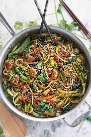 The twist in these healthy noodles comes from adding vegetables like scallions and bok choy. Chicken Chow Mein Easy Chinese Stir Fried Noodles Video