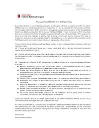 Free 21 Health And Safety Policy Examples In Pdf Google Docs Pages Word Examples Referring to a soap service rather than a wcf service or datapower. health and safety policy examples