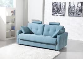 Canapé en tissu jaune, canapé d angle convertible avec coffre. Acheter Votre Canape Contemporain Tissu Bleu Avec Tetiere Chez Simeuble