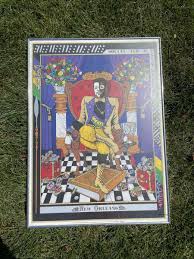 Vintage New Orleans Poster 1992 Artist Jesse Jeter Eshu Elegua