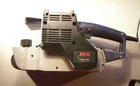 Aeg bandschleifer hbse 100, defekt; Bandschleifer