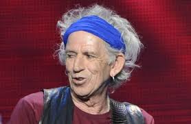 Keith Richards penning a children's book