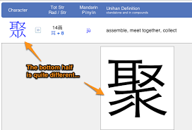 The chinese write in 'characters' called 'hanzi'. Some Characters Look Different Handwritten And On The Computer How To Learn The Differences Chinese Language Stack Exchange