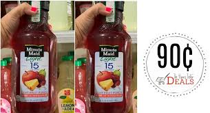 Minute maid fruit punch juice drink at walgreens. Minute Maid Light Lemonade Can Crafts Diy And Ideas Blog