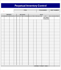 Inventory Worksheet Template – 15+ Free Word, Excel, PDF Documents ...