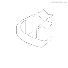 Just a quick make of alphabet in old english text font. Stencil Letters E Printable Free E Stencils Stencil Letters Org